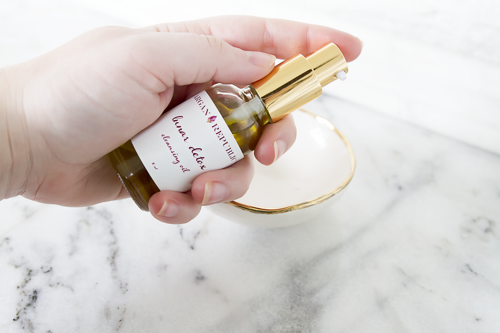 argan cleansing oil